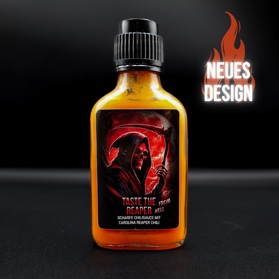 Taste the Reaper From Hell Chilisauce